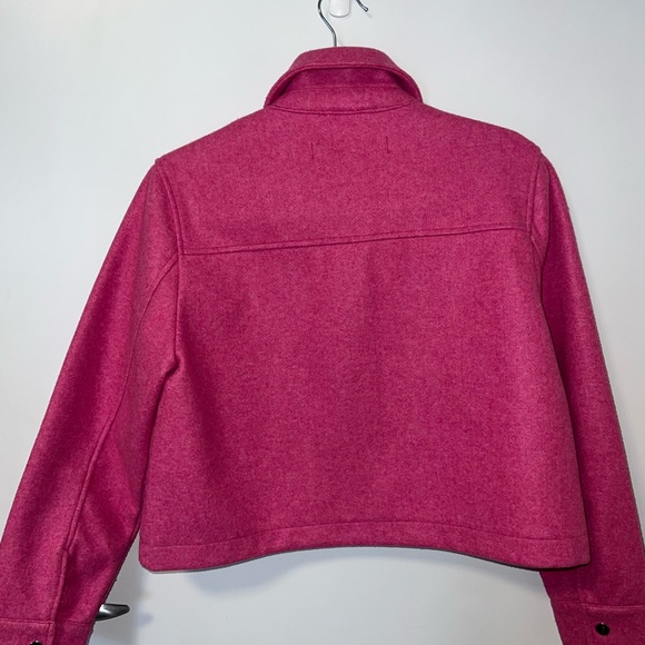 Zara Pink Cropped Jacket - Picture 6 of 7
